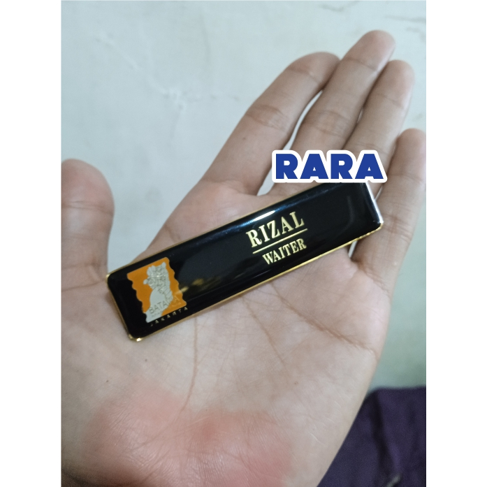 

Name Tag Custom, nama dada custom, nama dada keren, murah