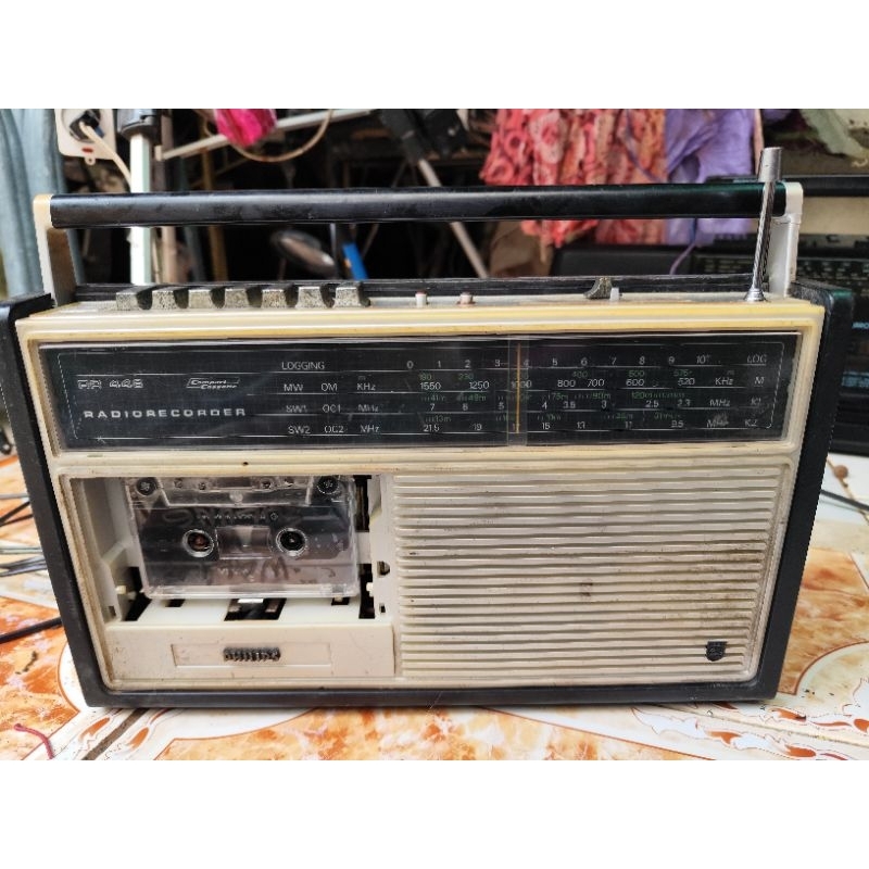 Radio Tipe PHILIPS RR-446 Jadul Antik Vintage Cantik Menawan Hati