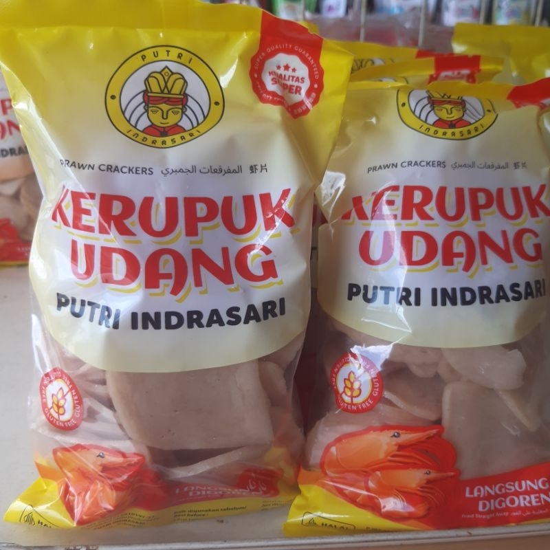 

Kerupuk Udang Putri Indrasari Ukuran Sedang 250 Gram