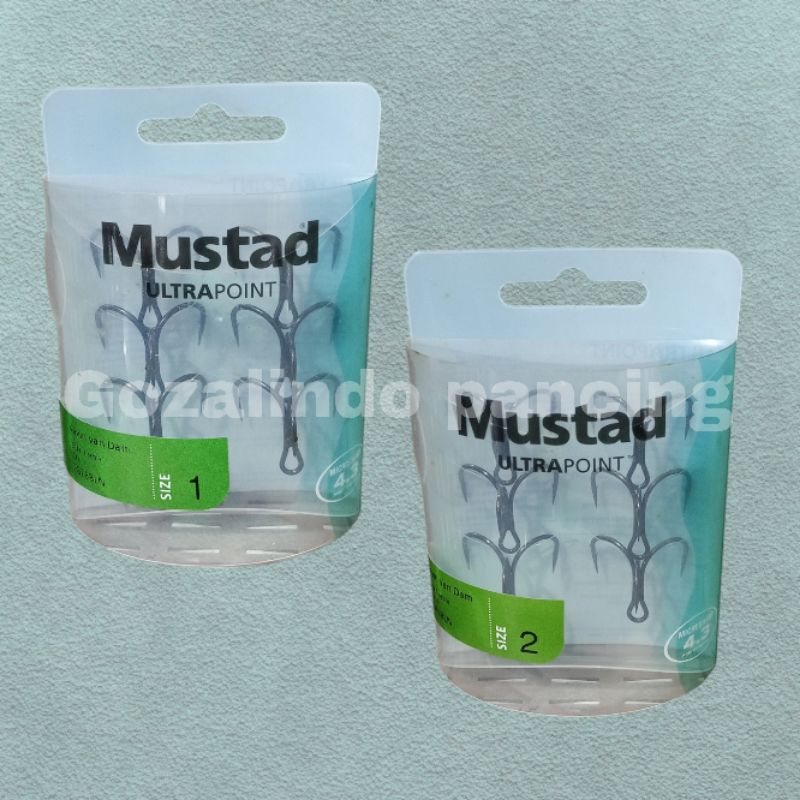 Treble hook mustad KVD TG76BLN