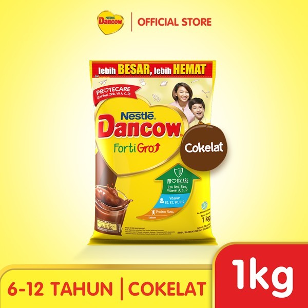 SUSU DANCOW INSTANT COKLAT 1000 GRAM 1 KILO KG