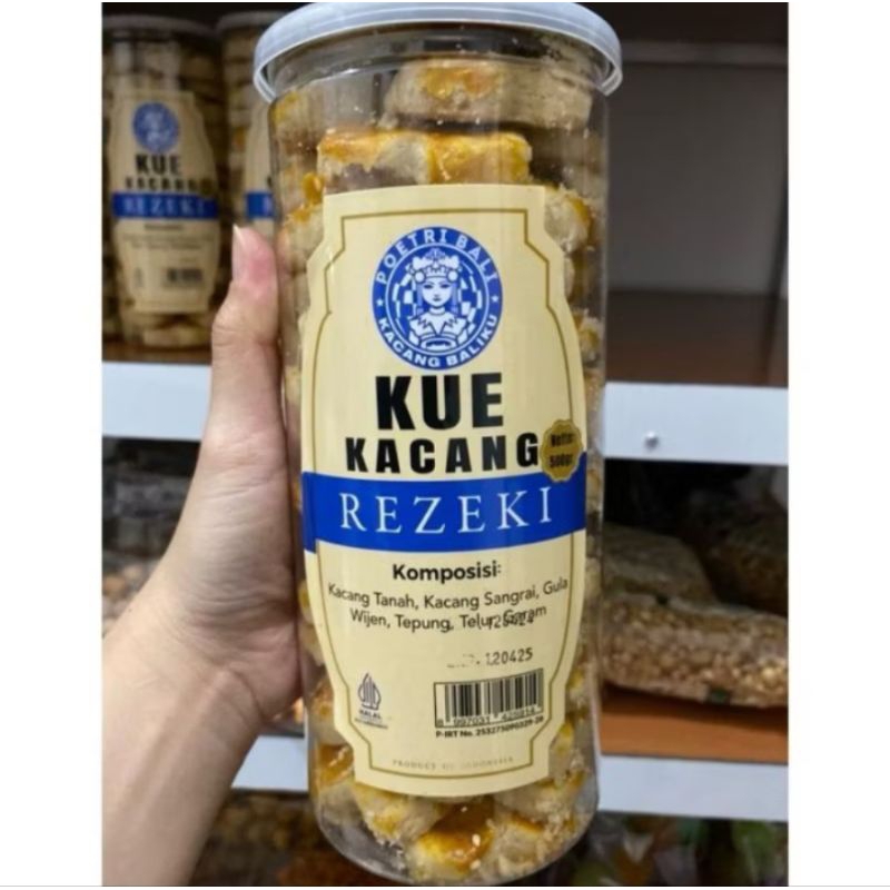 

Ssl09 KUE KACANG PREMIUM POETRI BALI 500 GRAM / KUE KACANG/ KUE KACANG KILOAN