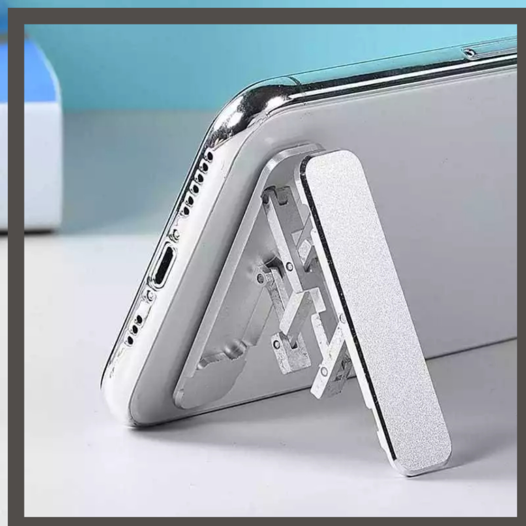 Wibawa Otomotif Stand Phone Holder Hp Tempel Lipat Mini Dudukan Handphone Bracket Iphone Android