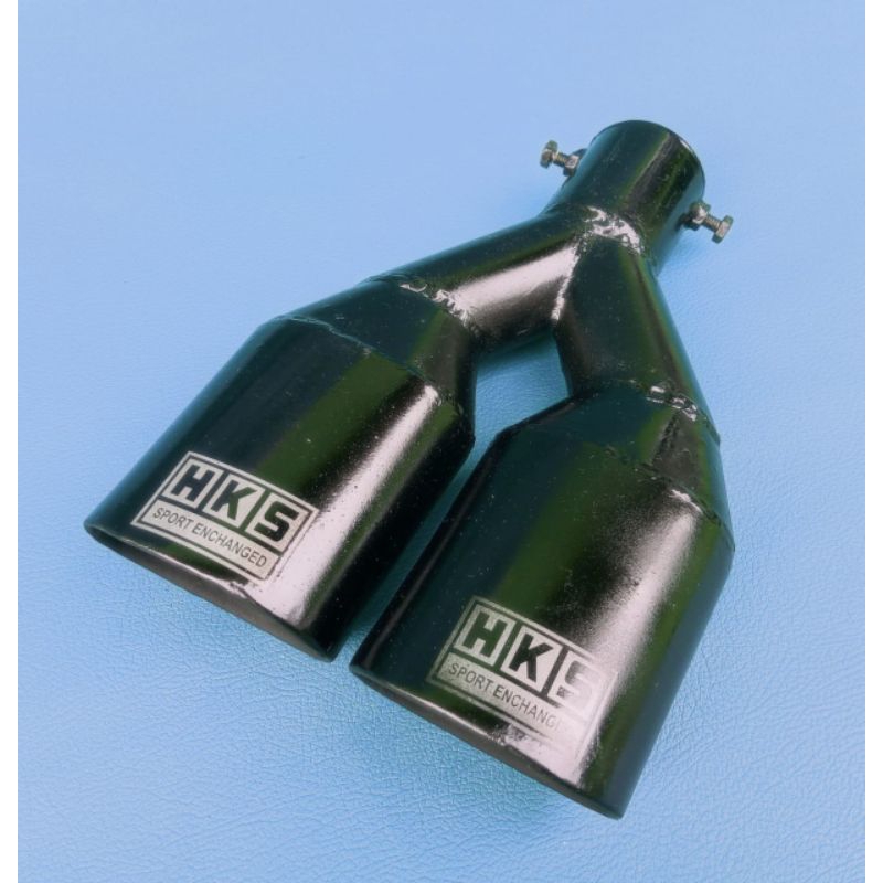 Knalpot Mobil HKS Suos Cabang Hitam