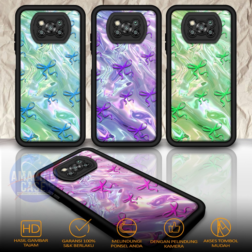 Case Premium Compatible For POCO X3  X3 NFC X3 PRO  Motif PTA Casing Softcase Glossy Anti Jamur