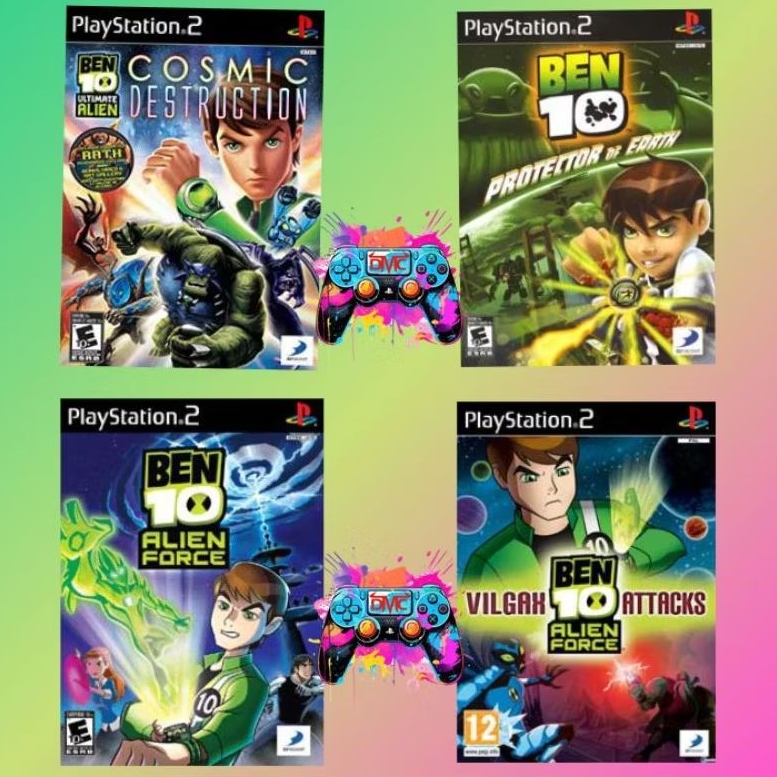 KASET PS2 BEN 10 KOLEKSI PS 2
