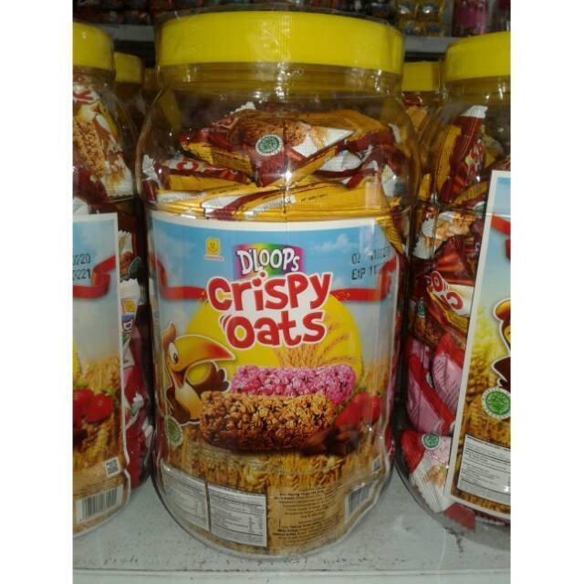 

D'Loops crispy oats 400gr toples