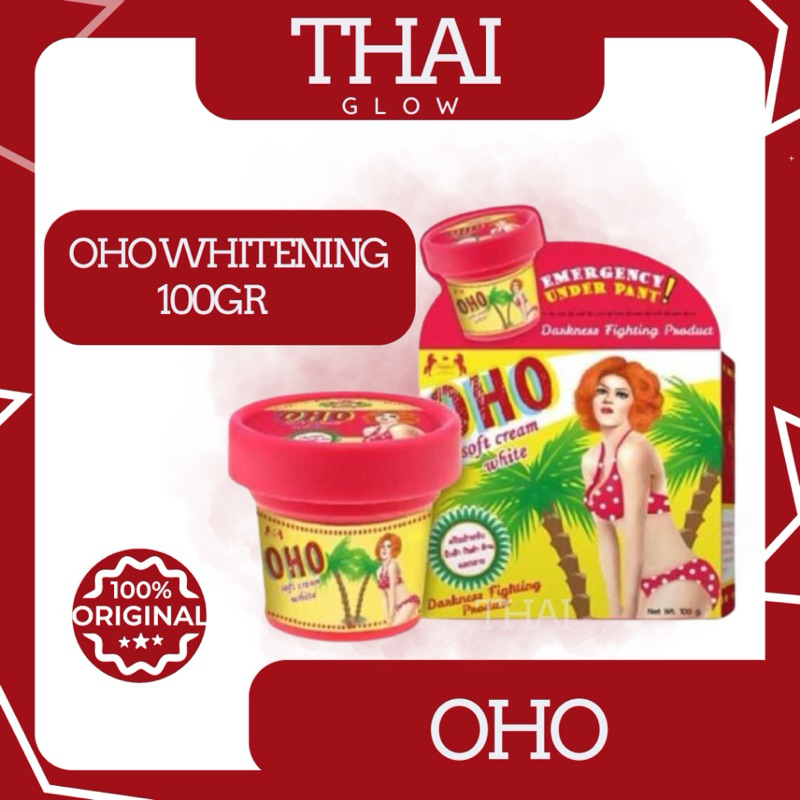 OHO Soft Whitening Cream 100g | OHO Soft Cream White Premium Darkness Fighting Product