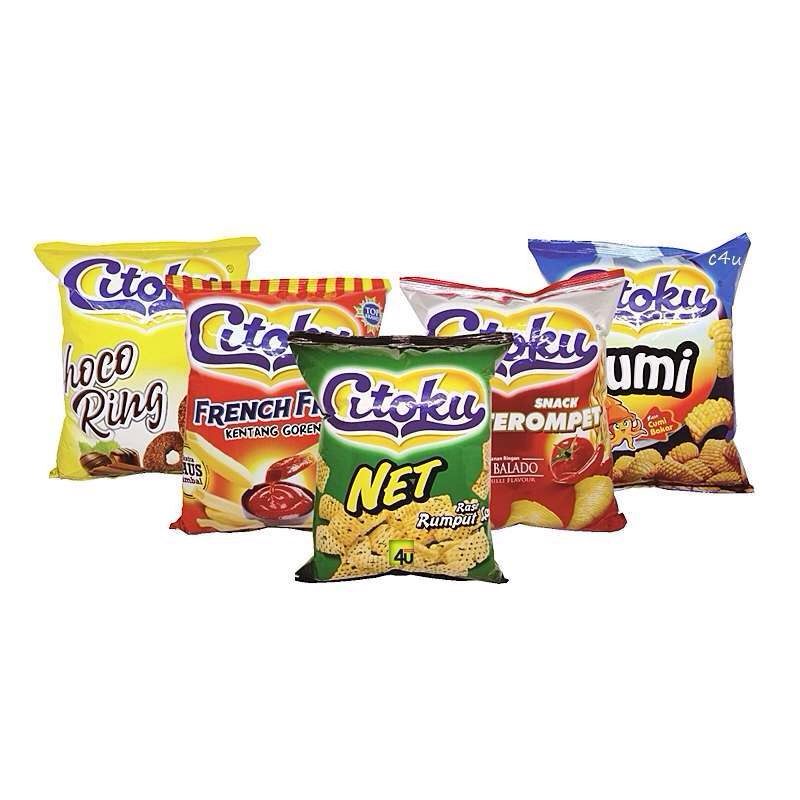 

Citoku Snack Kekinian Cemilan Berbagai Rasa Original Cumi Pedas Rumput Laut Coklat Balado 60gr