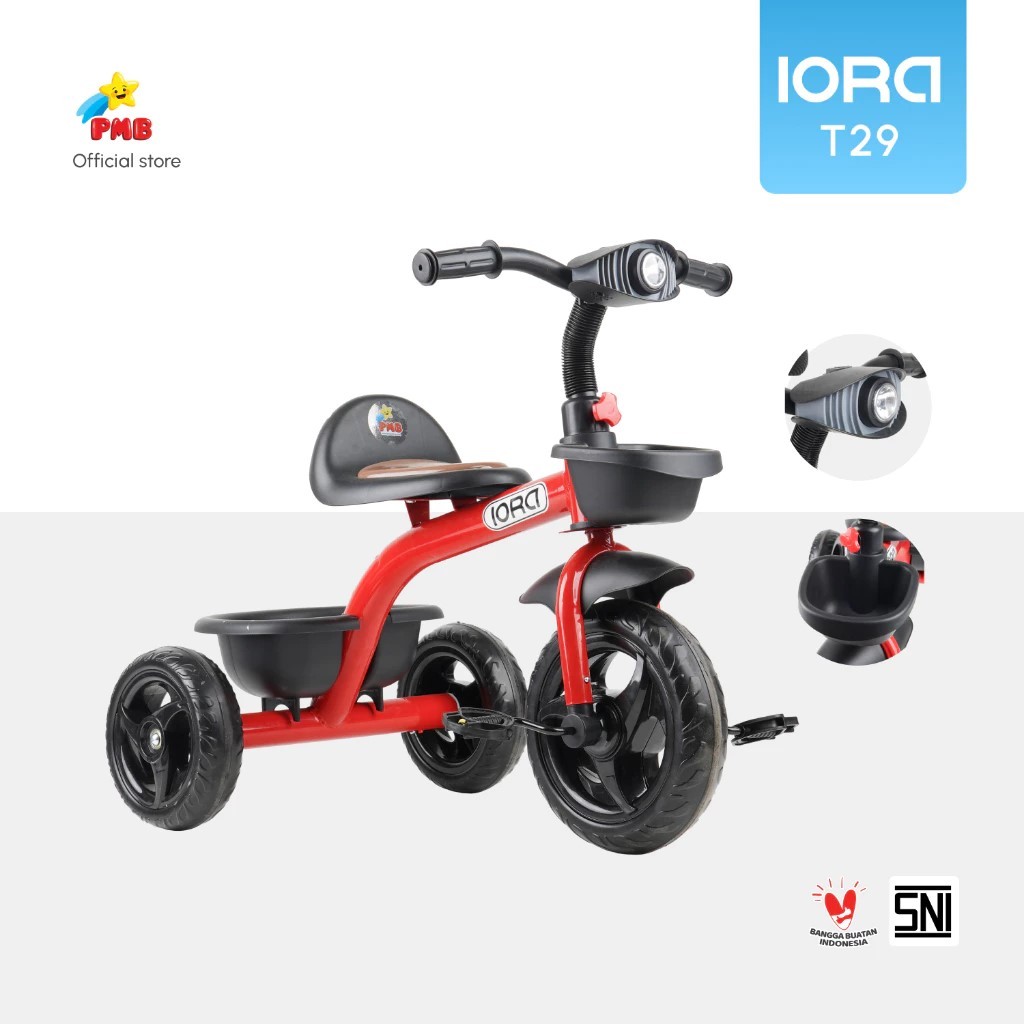 Sepeda Roda Tiga IORA Tricycle T29