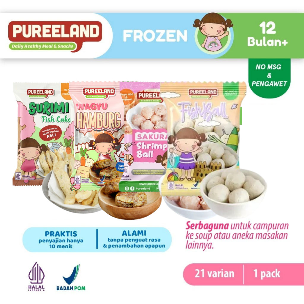 

Bakso Hamburg Fishcake Mpasi / Lauk Frozen Mpasi / BB Booster Penambah Berat Badan Anak / Menu dengan Protein dan Lemak Baik