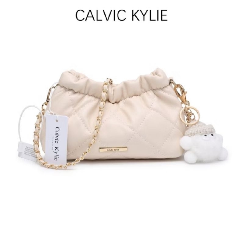 Tas Calvic Kylie - Tas Rantai import - Tas Selempang wanita - Tas mini bag