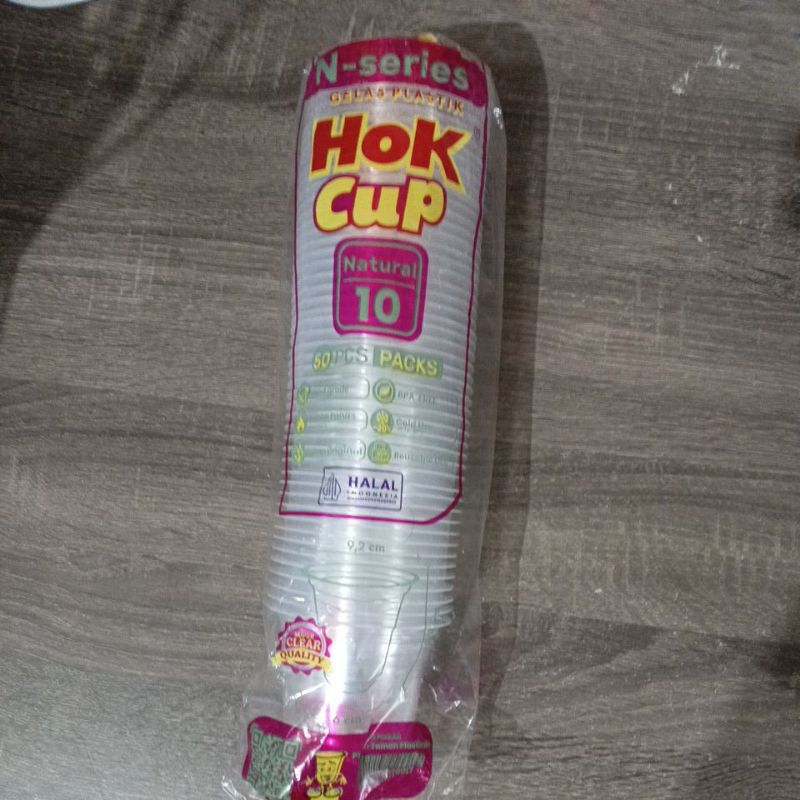 GELAS PLASTIK HOK CUP 10 OZ