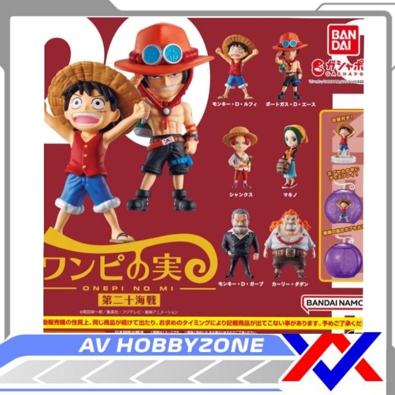 Gachapon One Piece One Pi No Mi 20 Bandai