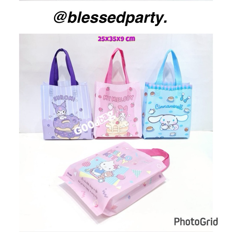 

12 pcs Laminasi Karakter Anak Perempuan Goodiebag Paperbag Hampers Event Ulang Tahun Seminar