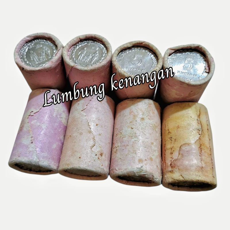 Koin Roll 5 Rupiah KB Kecil