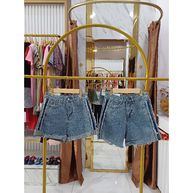 Celana pendek jeans 2092 Import BKK