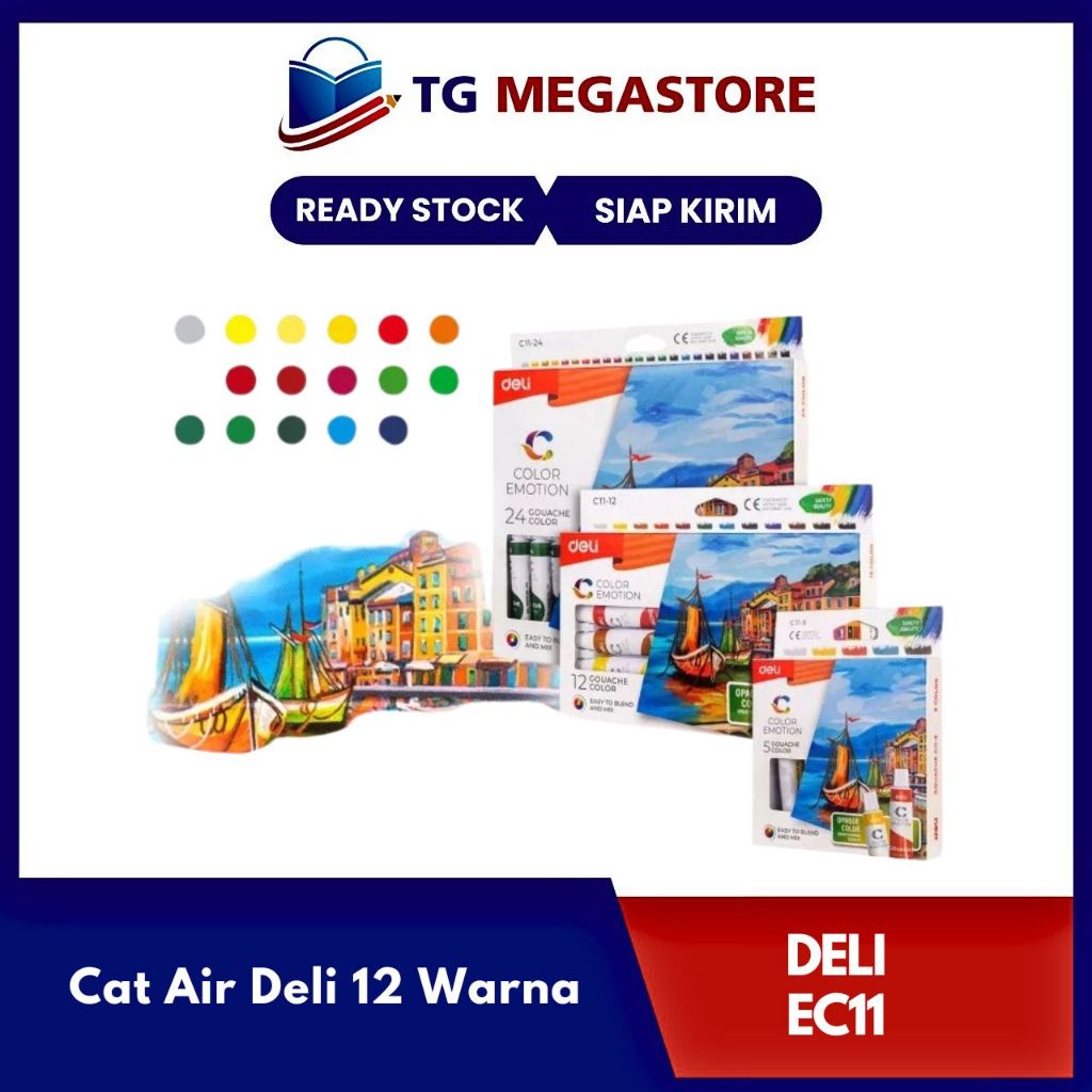 

Cat Air Deli 12 Warna - EC11-12