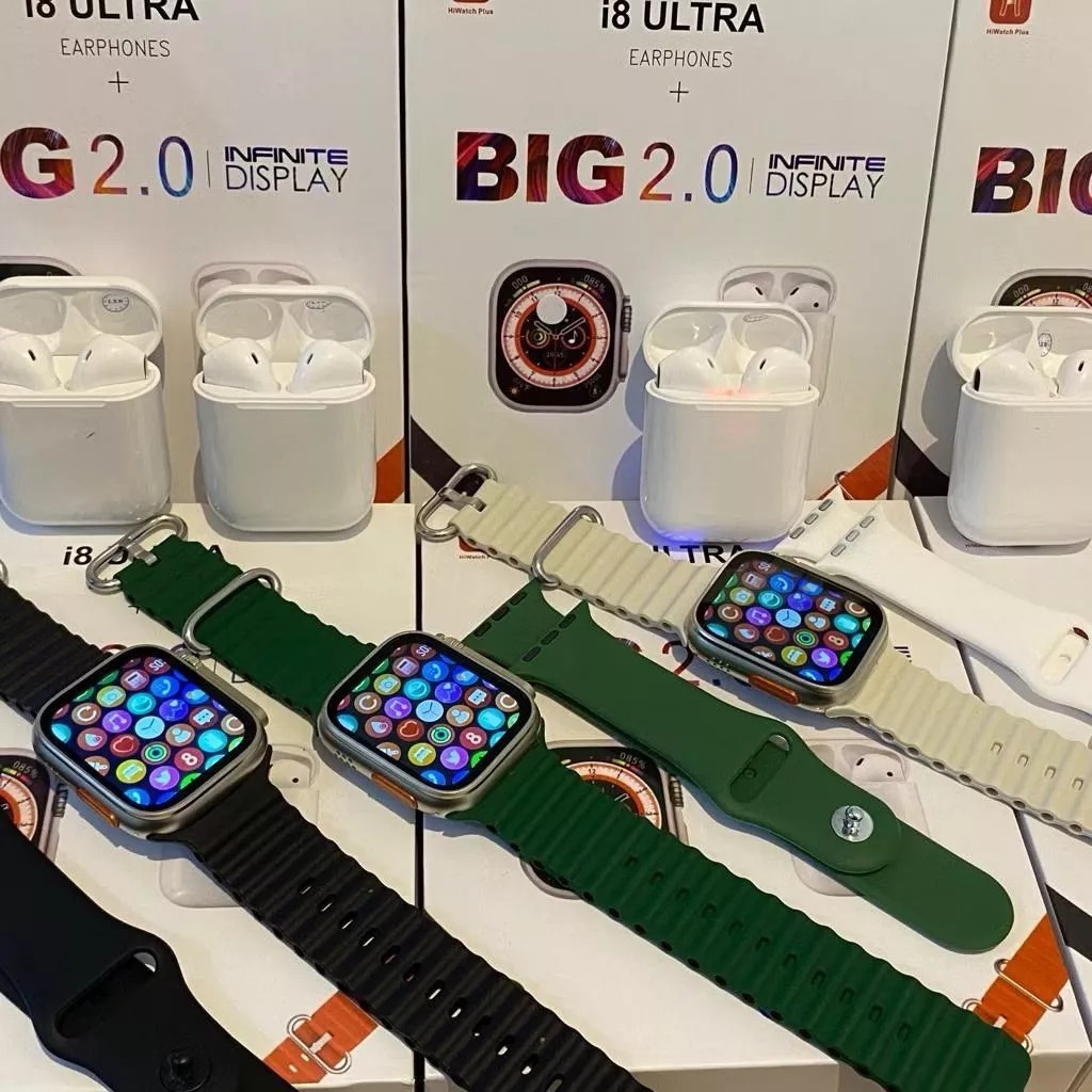 (DIJUAL)SMARTWATCH ULTRA 8 JAM TANGAN PINTAR