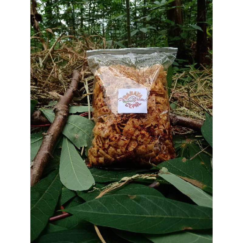 

Kicimpring pedas daun jeruk 250gram