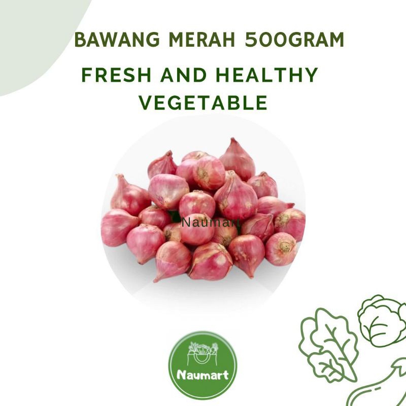 

BAWANG MERAH 500GRAM | 1KG FRESH