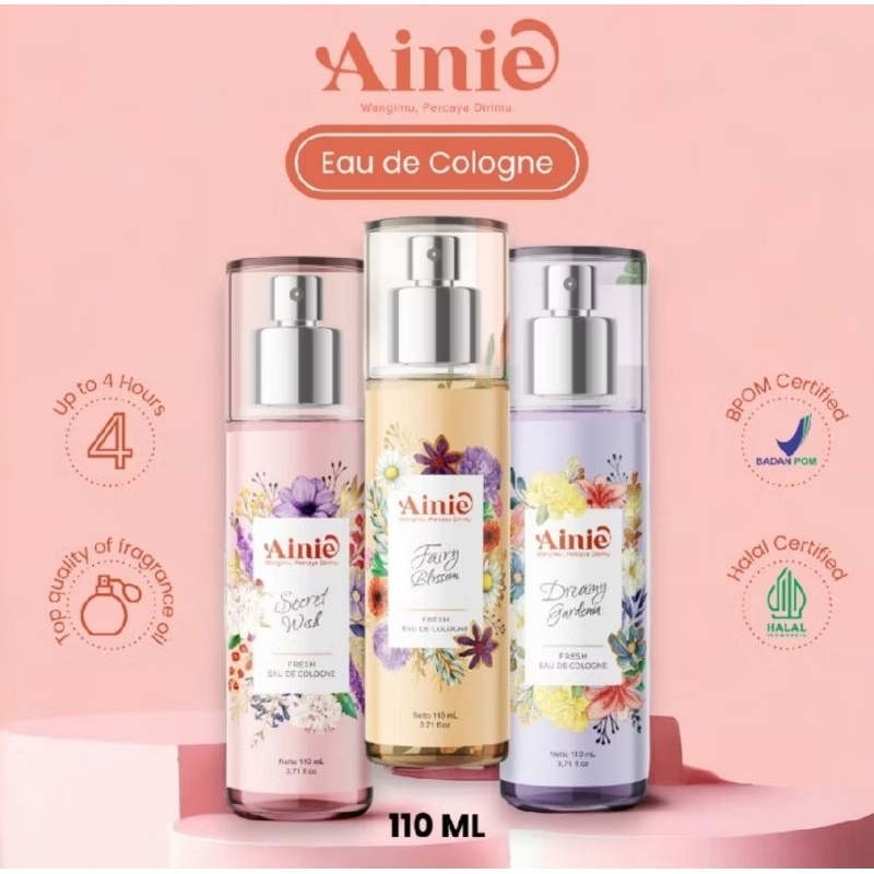Ainie Fresh EDC Parfum Wanita Tahan Lama | Parfum Ainie 110ml
