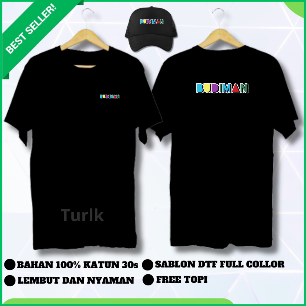 Kaos Budiman Tshirt Bus Budiman custom