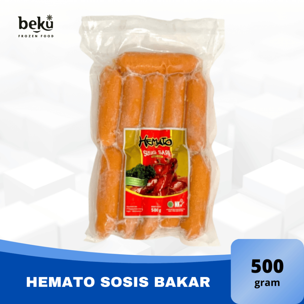 

HEMATO SOSIS BAKAR MINI 500GR (ISI 13 PCS)