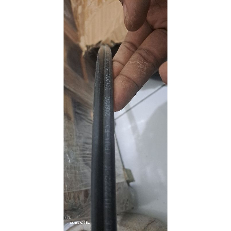 Kabel PV-1F 2x6mm (2x10AWG) TCU Untuk Panel Surya