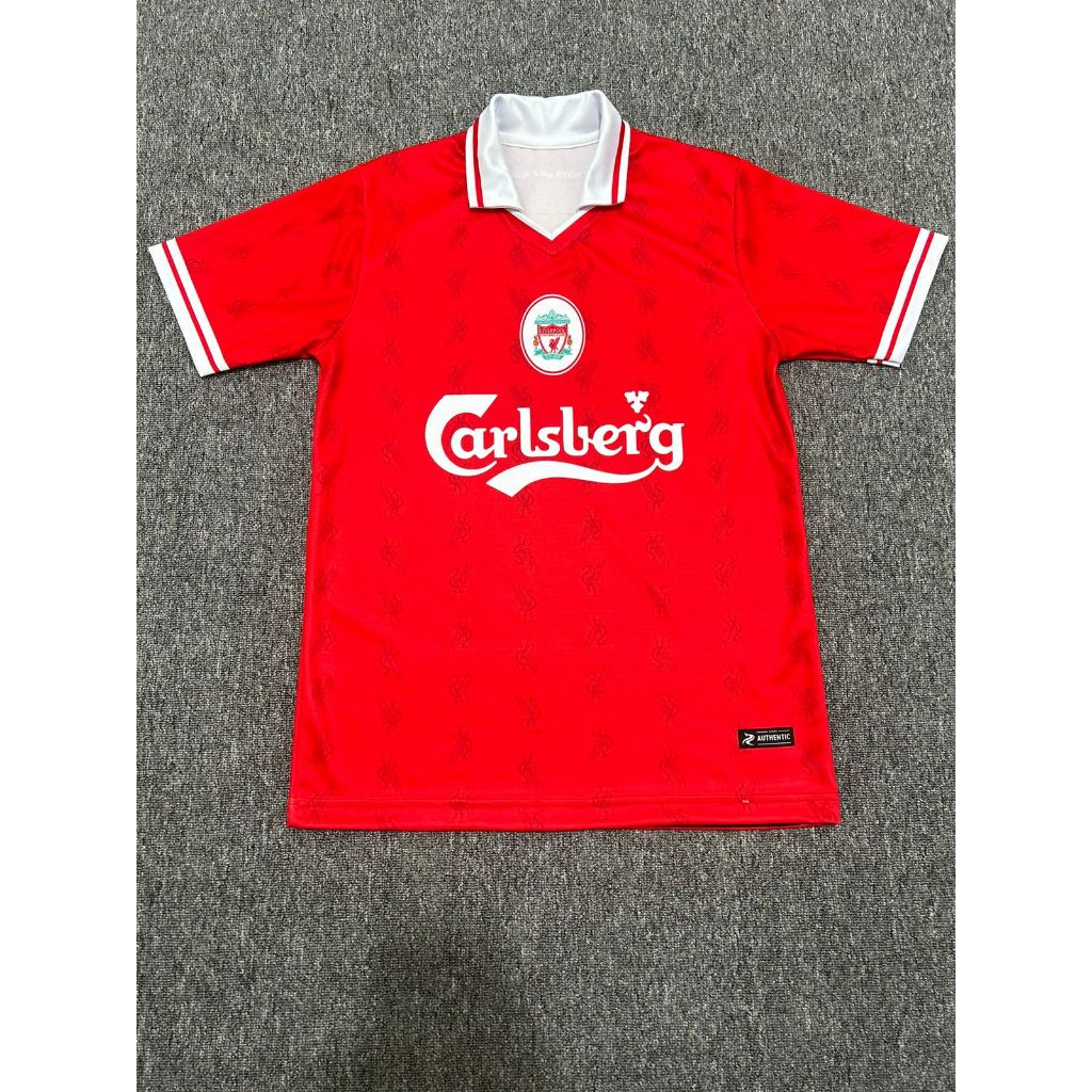 Jersey Liverpool Merah Carlsberg  Fantasy Retro 2.0 by rsport indonesia full printing - Baju motif m