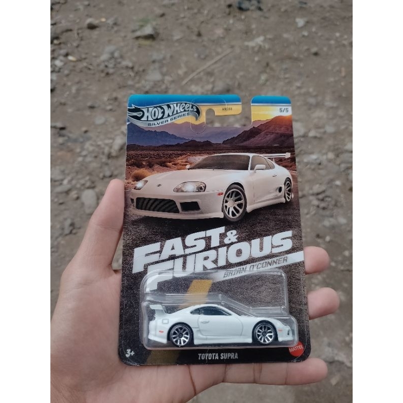 Hot Wheels fnf Toyota Supra mk4 Putih Brian O'Conner