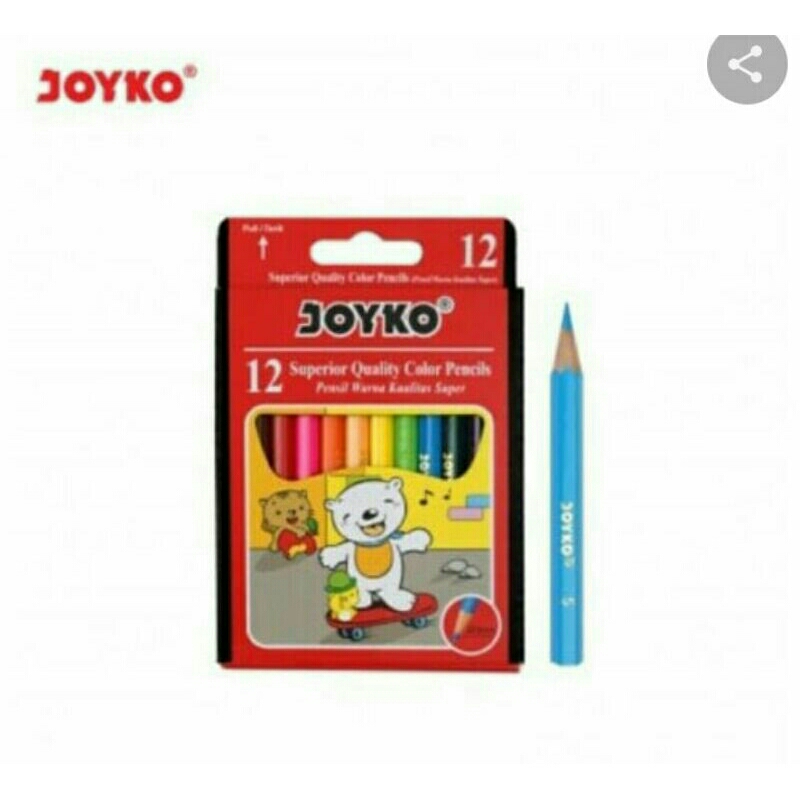 

promo pencil warna 24 warna joyco