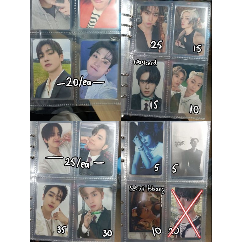 [READY] CLEARED SELL PHOTOCARD THEBOYZ SANGYEON JUYEON HYUNJAE YOUNGHOON KEVIN NEW TRIGGER MAVERICK 