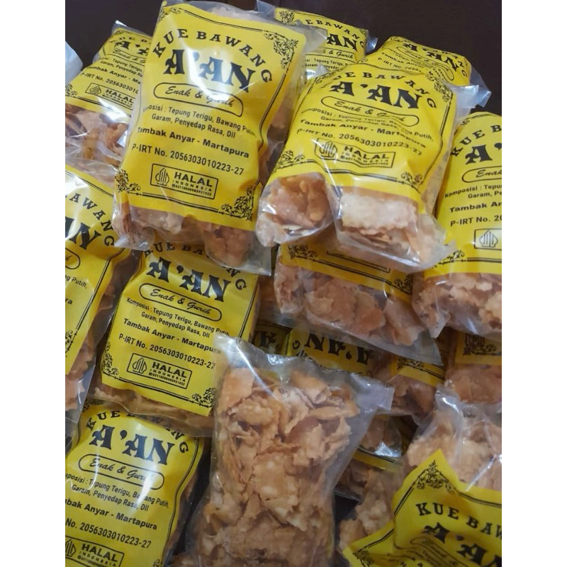 

Keripik bawang A'an