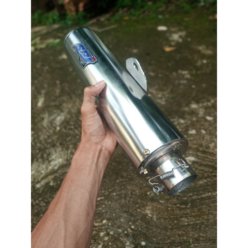 slincer knalpot srj racing 354 selincer model satria fu adaptor inlet 50 mm fu bobokan lone rider ck