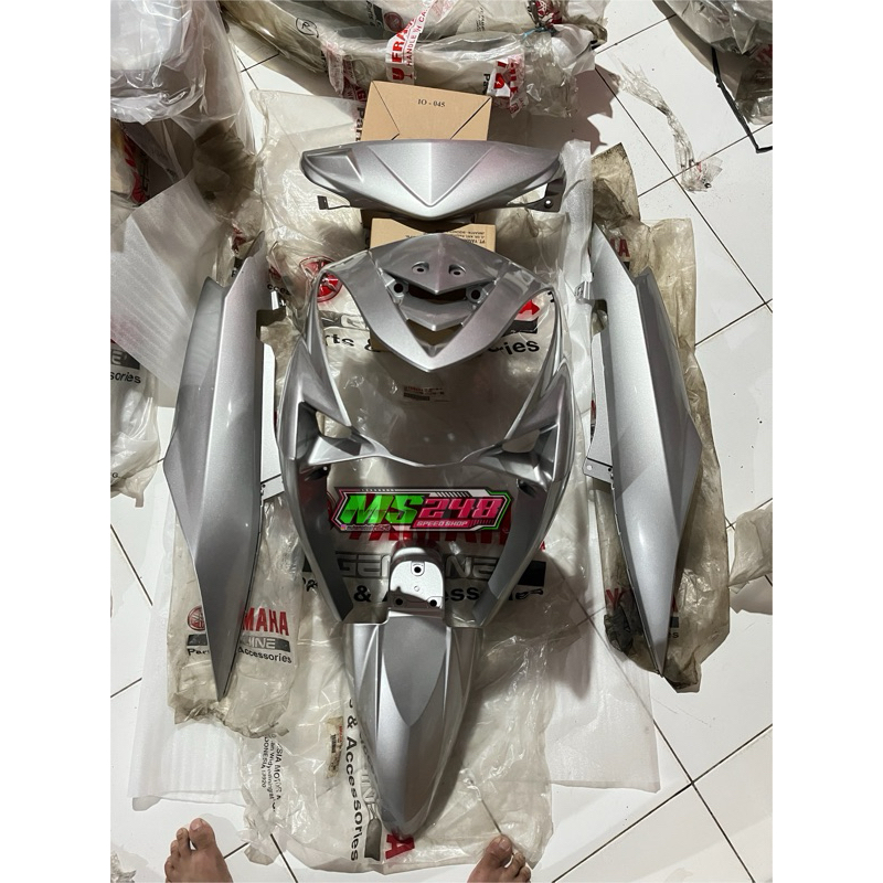 Cover Bodi Halus Full Set Mio Soul Silver Original Ygp 2007-2008