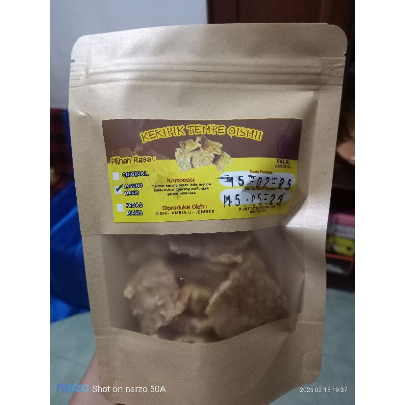 

Keripik Tempe Oishii 100 gr