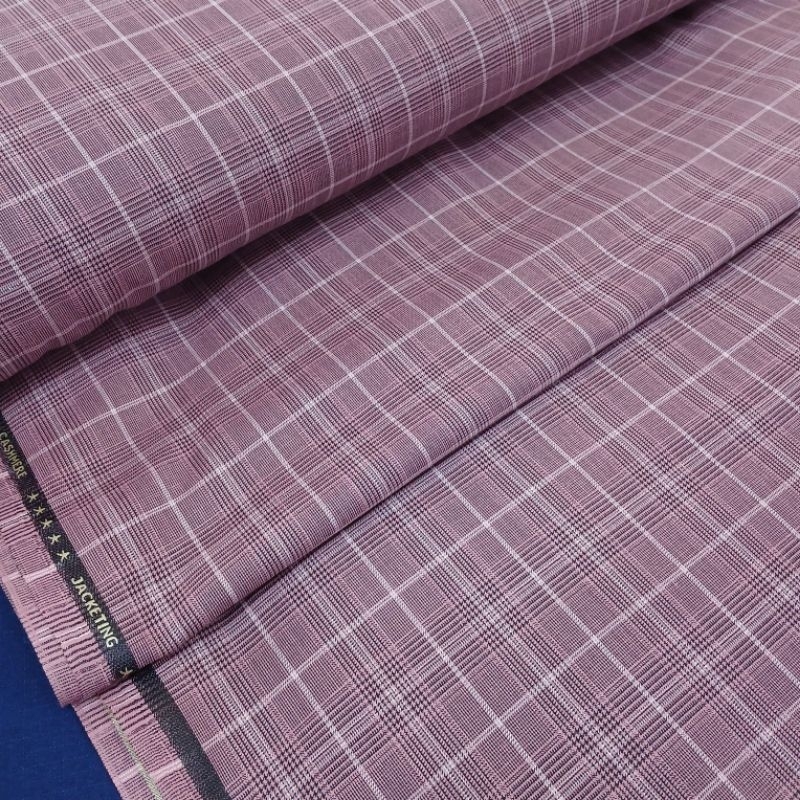 Kain Semi Wool Kotak / kain Semi wool England Kotak | SEMI WOOL