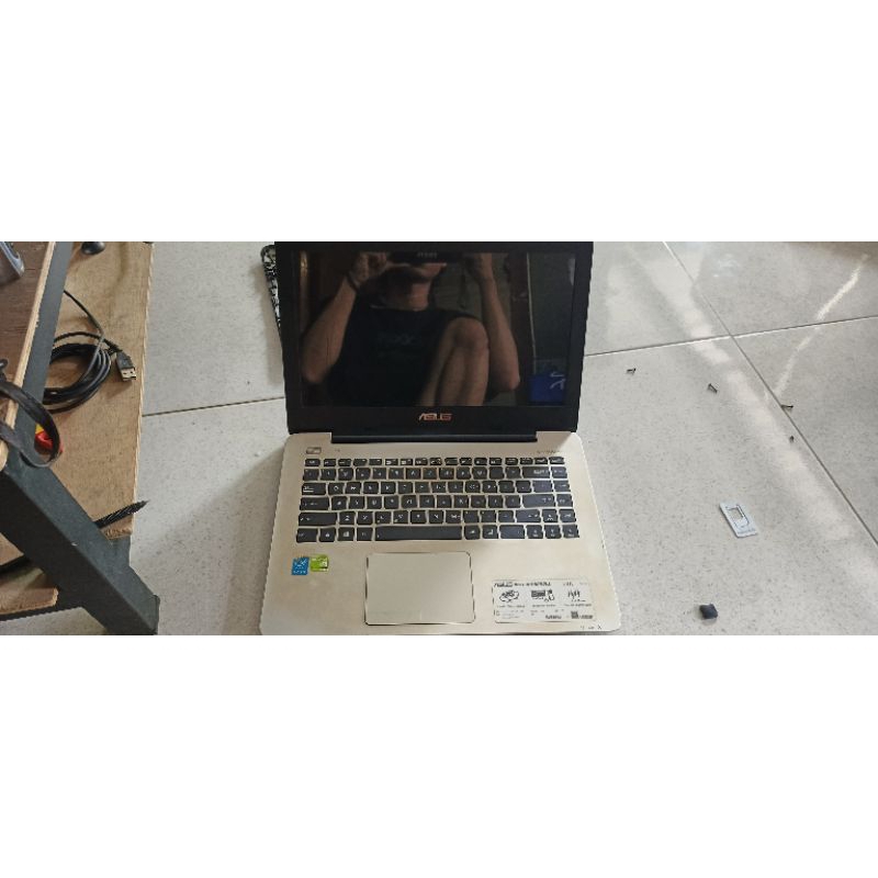 Laptop Asus A455L core i5 nvidia minus