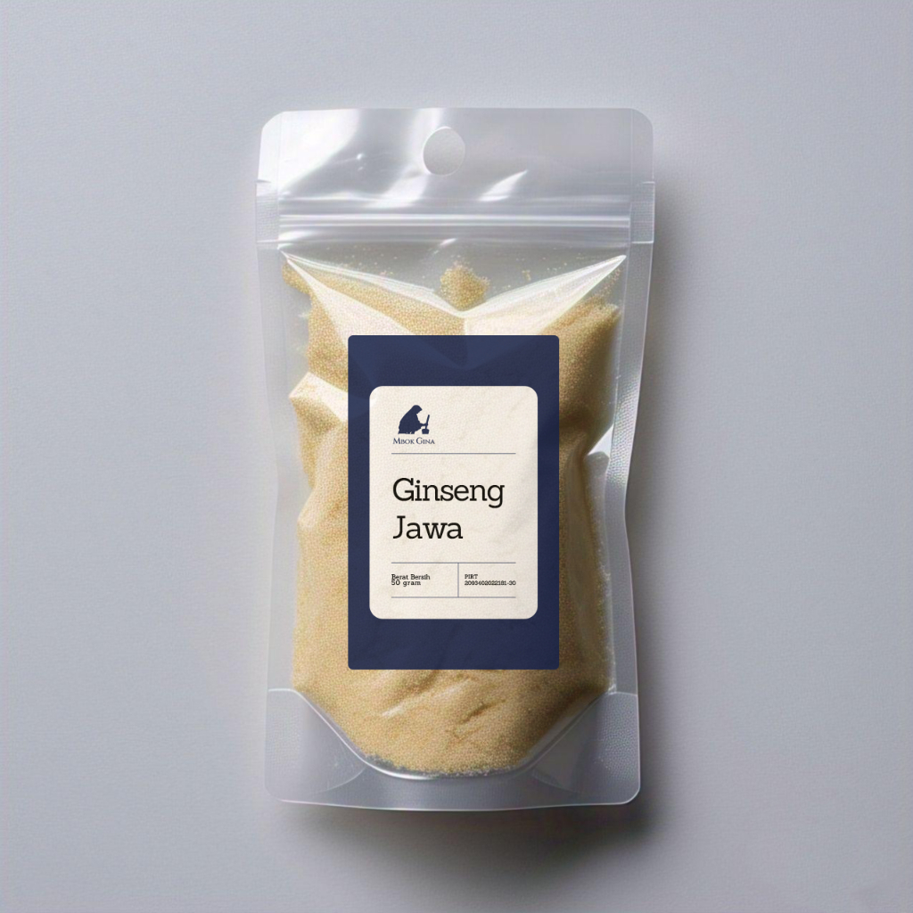 

Ginseng Jawa Bubuk Segar Asli Tanpa Pengawet dan Pewarna Buatan
