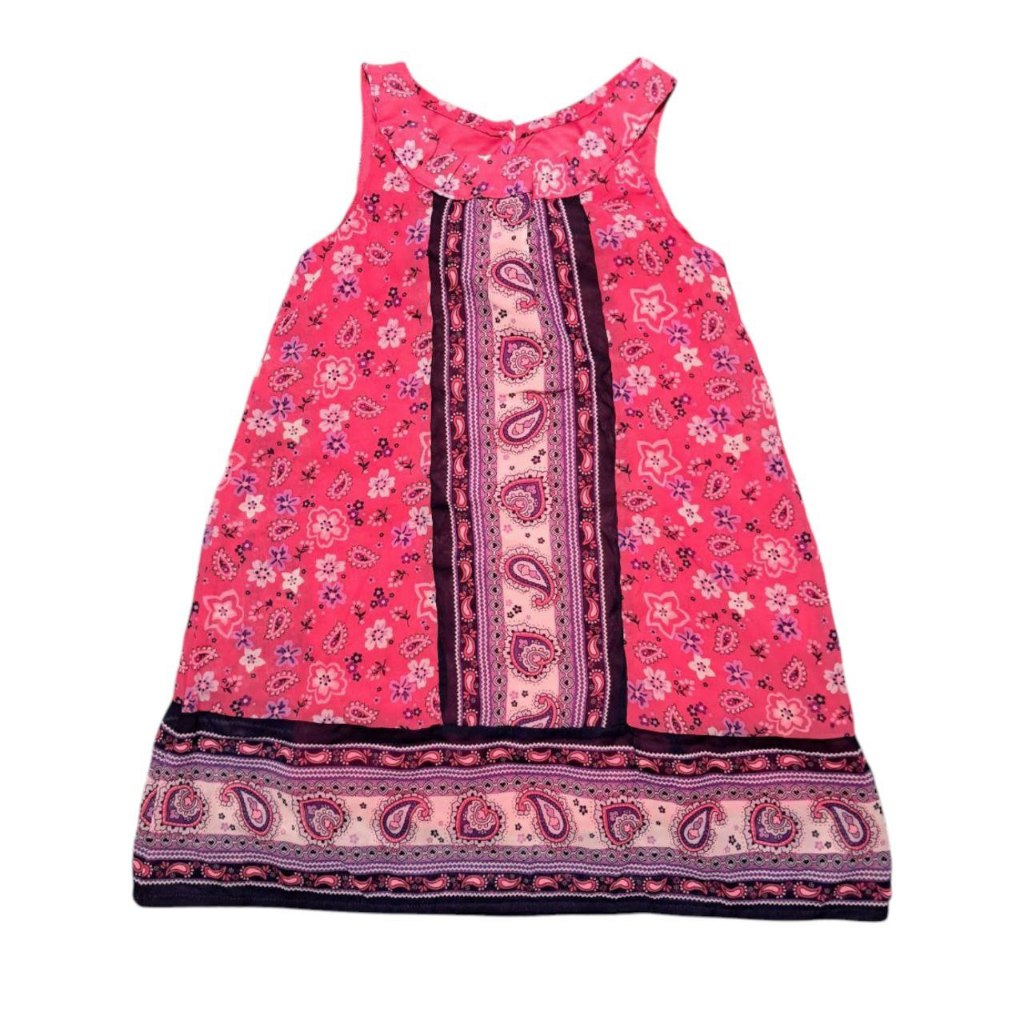 Dress Anak Motif Pink Lucu