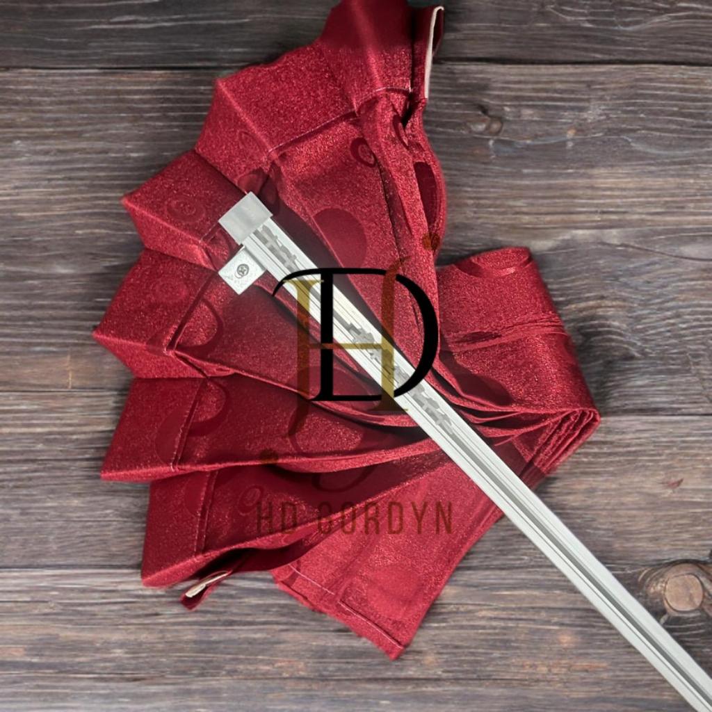 Gorden jendela + Besi lengkap tinggal pasang / Gorden pintu / Gorden / gorden modern