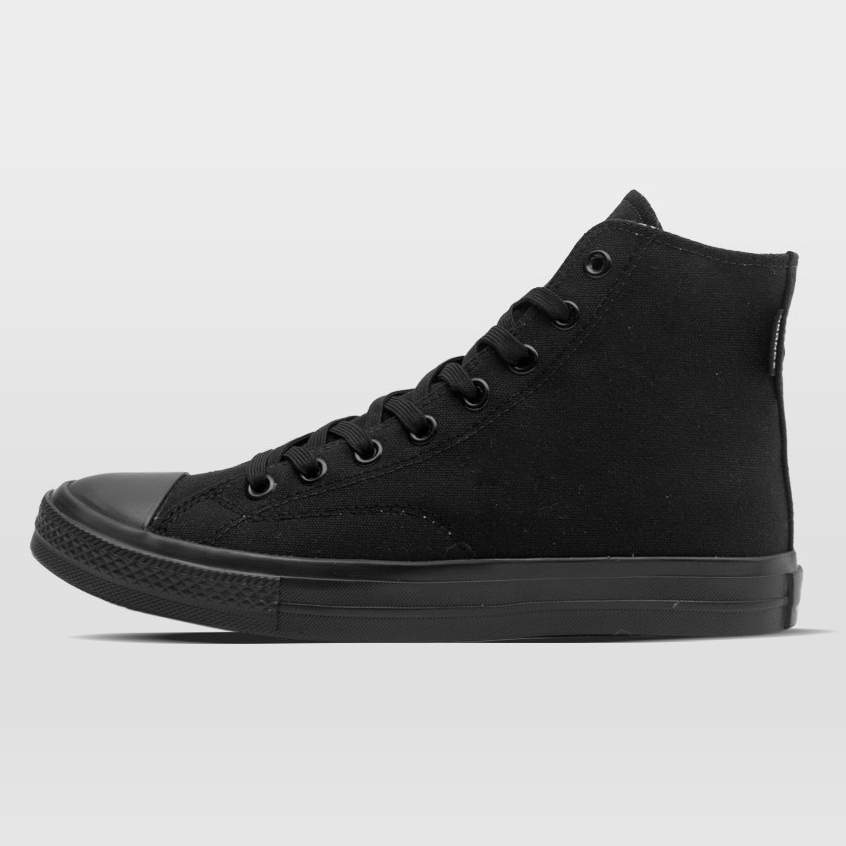 SEPATU NOBRANDS TPS HIGH FULL BLACK ORIGINAL SEPATU SEKOLAH PRIA DAN WANITA BISA COD