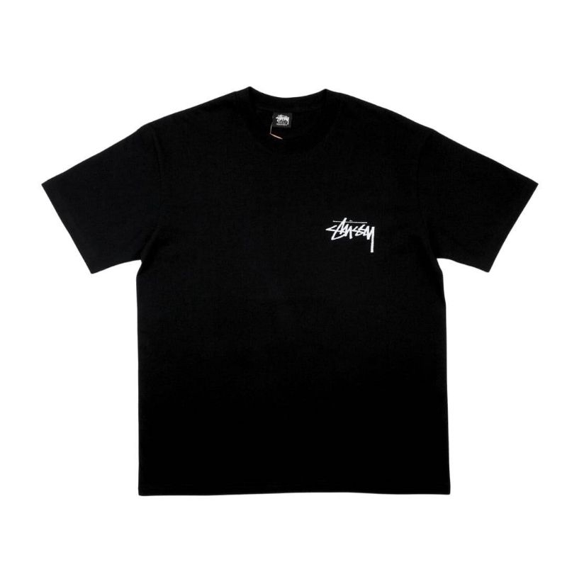 STUSSY CHERRY T-SHIRT - BLACK