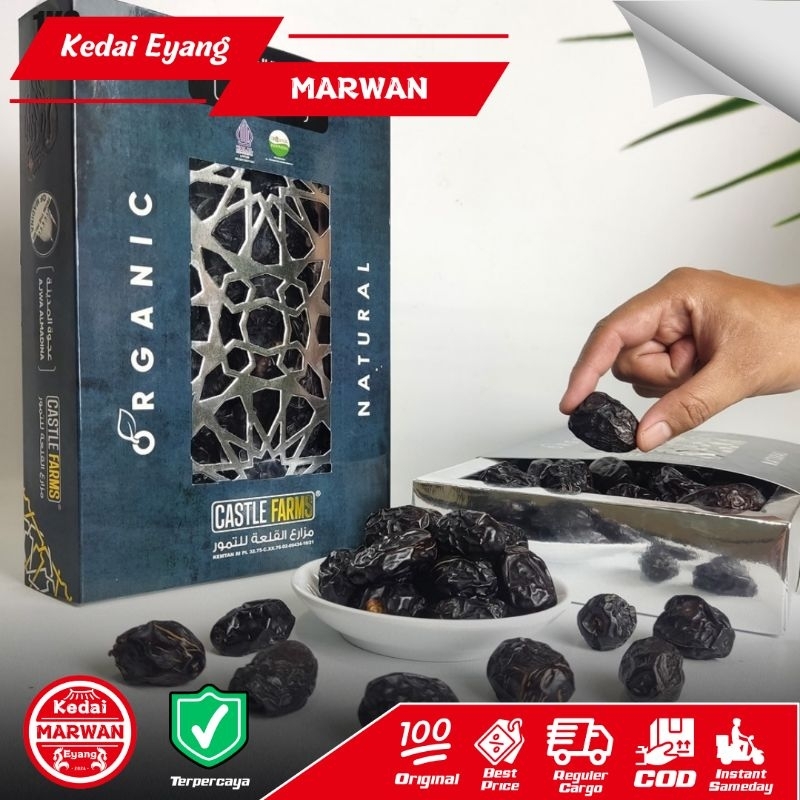 

Kurma Ajwa Organic Premium Castle Farms Kurma Nabi Ajwa Madinah Premium