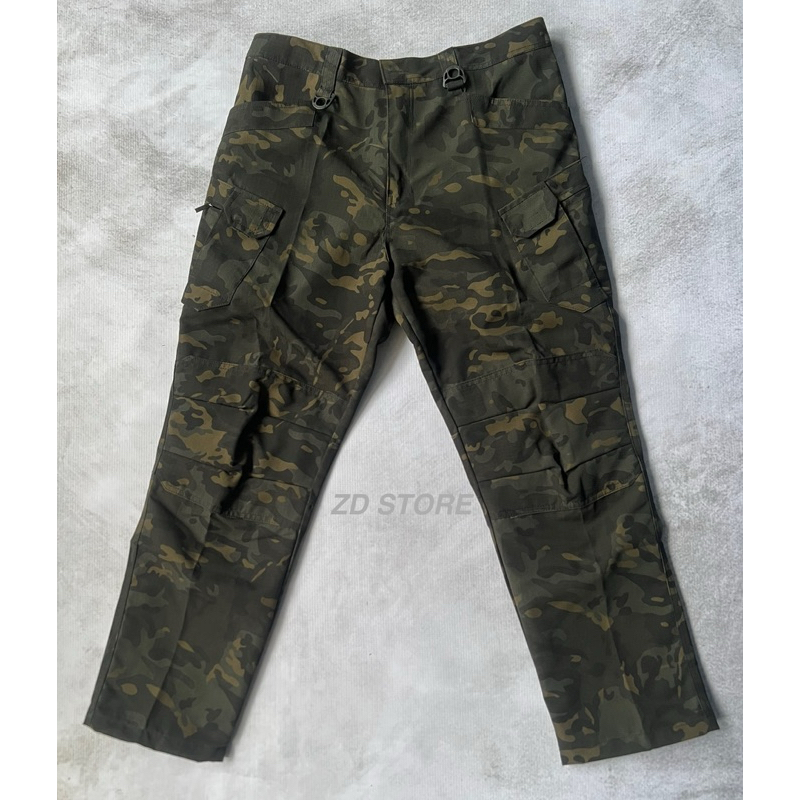 Celana TACTICAL BLACKHAWK LORENG MULTI CAM BLACK/Celana CARGO TACTICAL LORENG