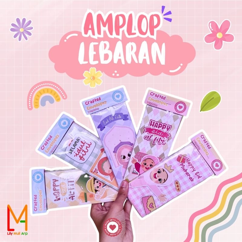 

(10 pcs) Amplop Lebaran Lucu 2025