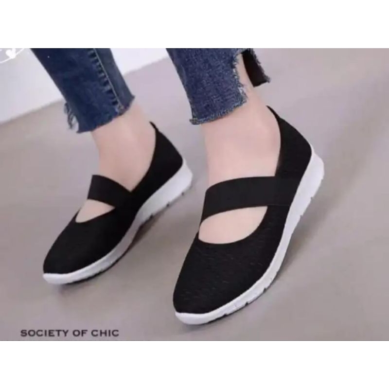 SEPATU BALET MODEL KARET WANITA TERLARIS