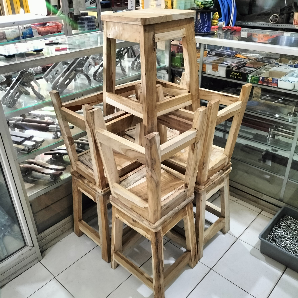 Kursi PENYIMPANAN - Kursi BRANGKAS - Kursi BOX - Kursi kayu jati