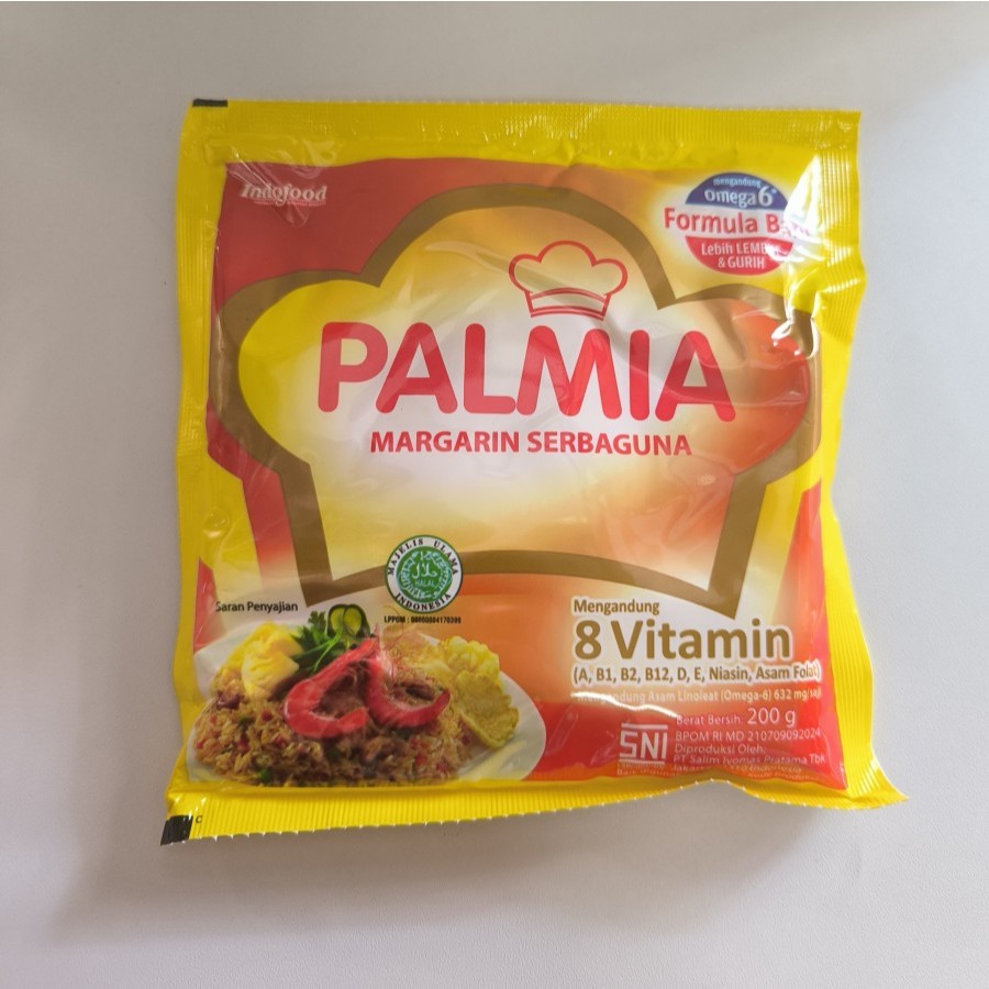 

Mentega Palmia 200gr / Mentega Serbaguna